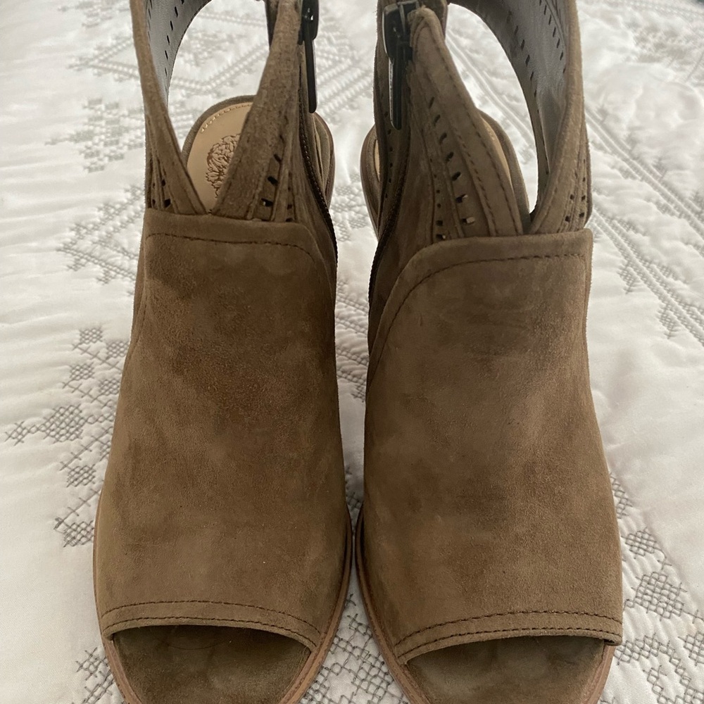 Vince Camuto suede booties